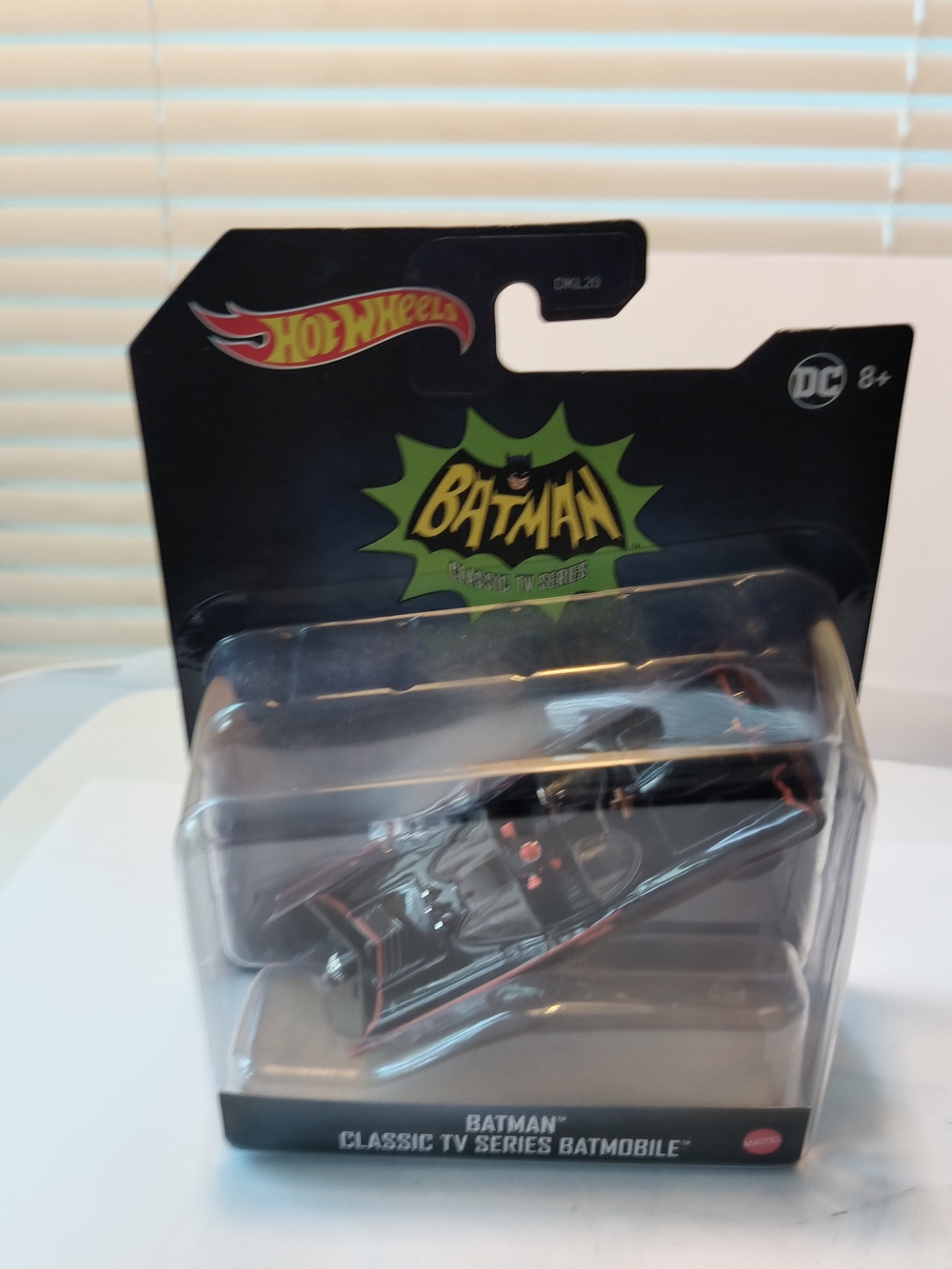 Mattel Batman Classic TV Series Batmobile - Black with Red Trim